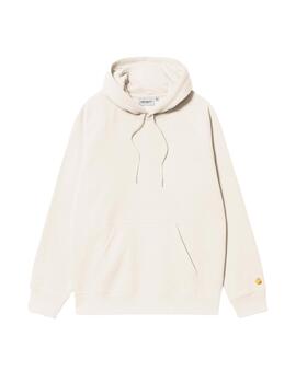 Sudadera Capucha CARHARTT CHASE SWEAT - Wax / Gold