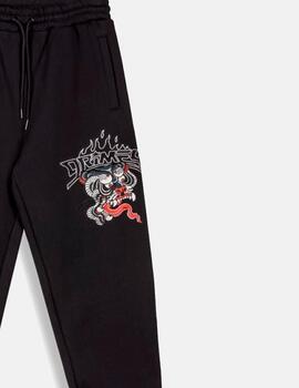 Pantalón Chándal GRIMEY DEEPER HEAVYWEIGHT- Black