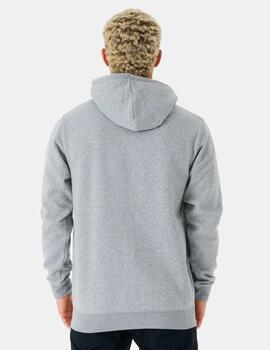 Sudadera RIP CURL Capucha Abierta CORP ICON - Grey Marle