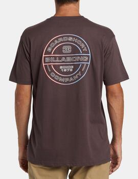 Camiseta BILLABONG ROTOR - Plum