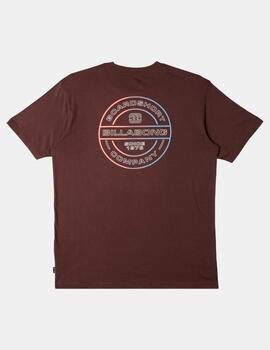 Camiseta BILLABONG ROTOR - Plum