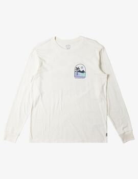 Camiseta BILLABONG SUNDOWN LS - Off White