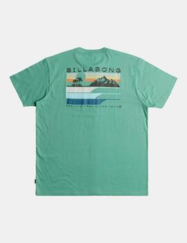 Camiseta BILLABONG ON THE MOVE - Dusty Green