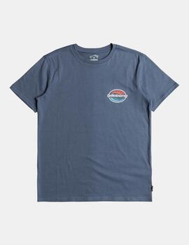 Camiseta BILLABONG WALLED JR - Slate Blue