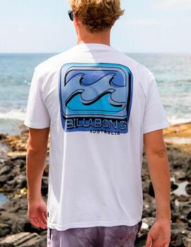 Camiseta BILLABONG CRAYON WAVE - White