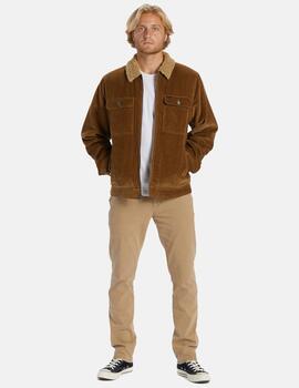 Cazadora BILLABONG BARLOW SHERPA CORD - Otter