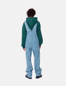 Mono W' CARHARTT BIB OVERALL - Blue Stone Bleached