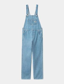 Mono W' CARHARTT BIB OVERALL - Blue Stone Bleached