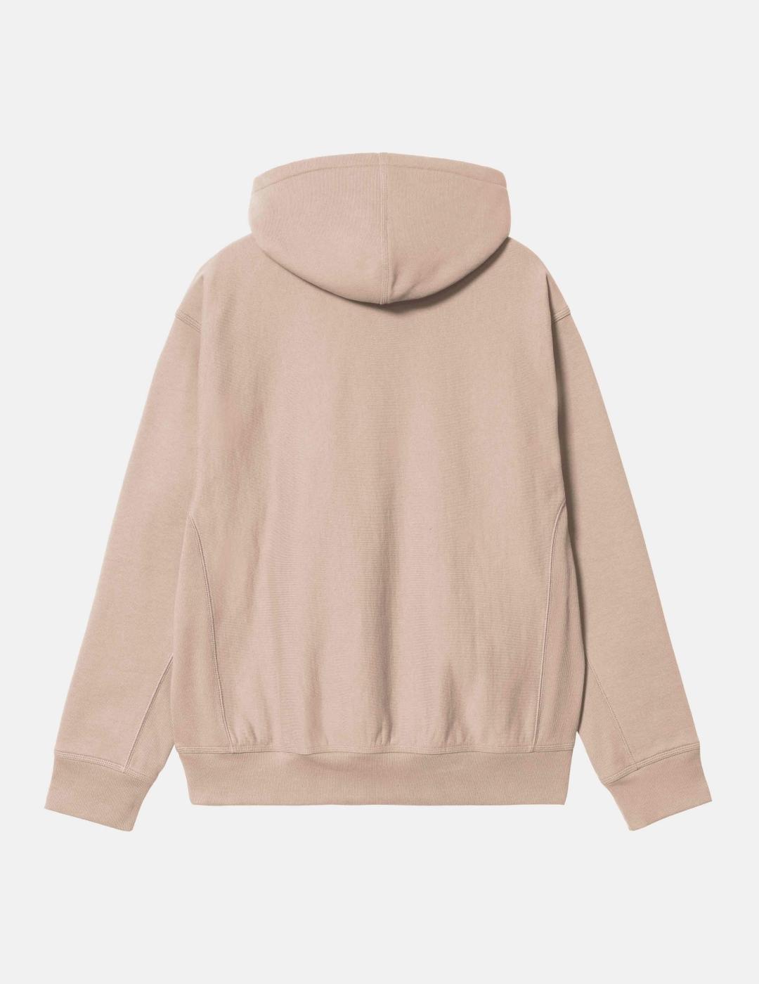 Sudadera Capucha CARHARTT AMERICAN SCRIPT - Fleur De Sel