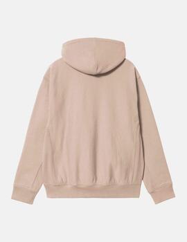 Sudadera Capucha CARHARTT AMERICAN SCRIPT - Fleur De Sel