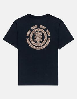 Camiseta ELEMENT RAIN CAMO - Eclipse Navy