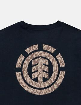 Camiseta ELEMENT RAIN CAMO - Eclipse Navy