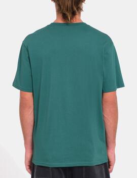 Camiseta VOLCOM STONE BLANKS BSC - Sea Green