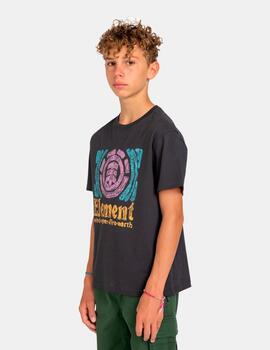 Camiseta JR ELEMENT VOLLEY - Off Black