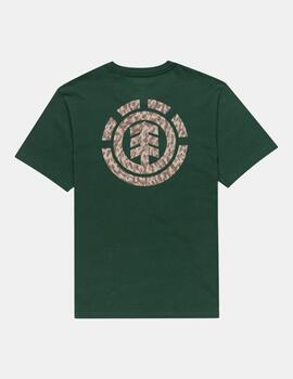 Camiseta ELEMENT RAIN CAMO - Trekking Green