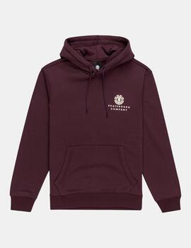 Sudadera Capucha ELEMENT HALO - Plum Perfect