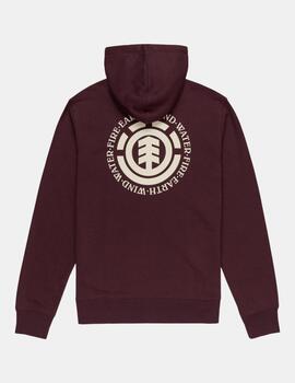 Sudadera Capucha ELEMENT SEAL BP - Plum Perfect