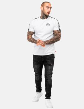 Camiseta LONSDALE BRINDISTER - White/Black