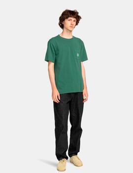 Camiseta ELEMENT BASIC POCKET PIGMENT - Trekking Green