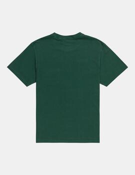 Camiseta ELEMENT BASIC POCKET PIGMENT - Trekking Green