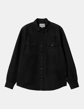 Camisa CARHARTT SANTA FE LS - Black