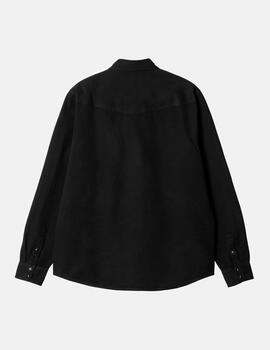 Camisa CARHARTT SANTA FE LS - Black