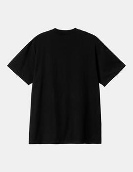 Camiseta CARHARTT RIVET SCRIPT - Black