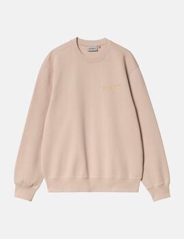 Sudadera Crew CARHARTT GREATEST FLICKS - Fleur De Sel