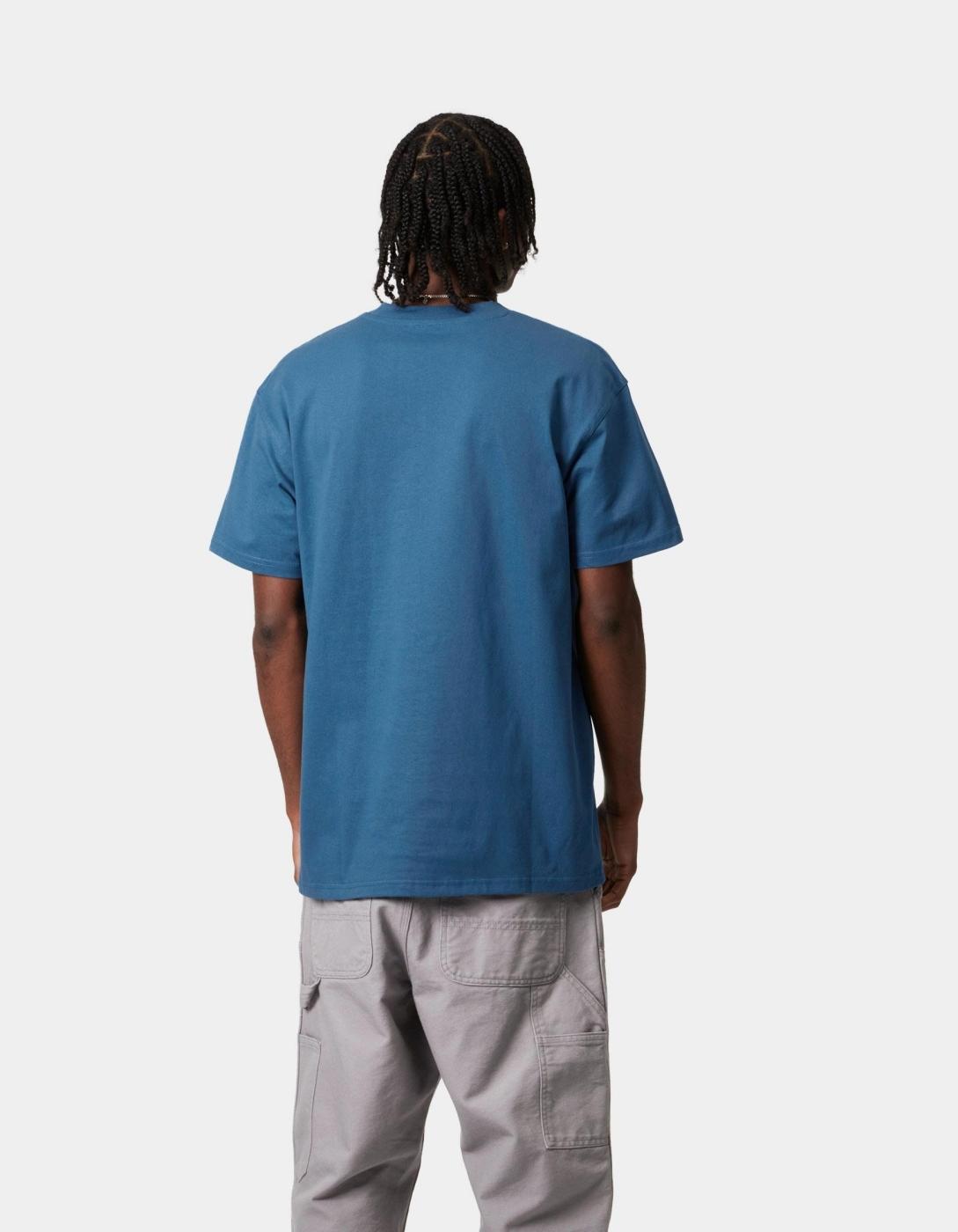 Camiseta CARHARTT AMERICAN SCRIPT - Sodalite