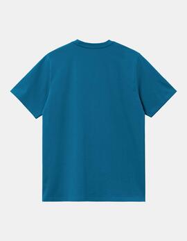 Camiseta CARHARTT AMERICAN SCRIPT - Sodalite