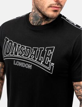 Camiseta LONSDALE VEMENTRY - Black/White