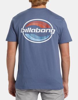 Camiseta BILLABONG WALLED - Slate Blue