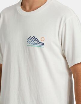 Camiseta BILLABONG  RANGE - Off White