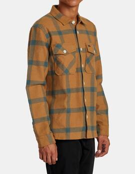 Camisa RVCA VA CPO - Camel