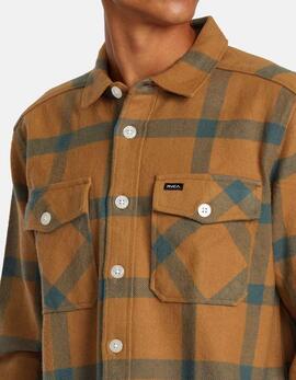 Camisa RVCA VA CPO - Camel