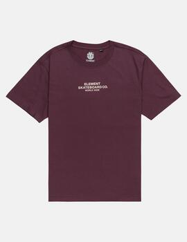 Camiseta ELEMENT SKATEBOARD CO - Plum Perfect