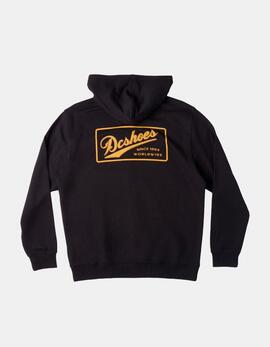 Sudadera Capucha DCSHOES Abierta THE CLASSIC - Black