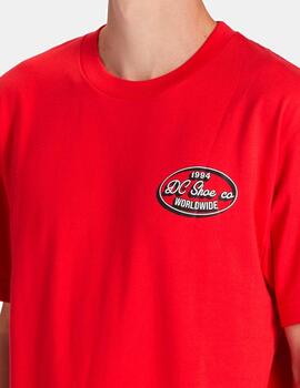 Camiseta DCSHOES TRUCKIN - Racing Red