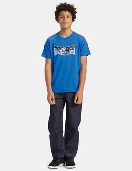 Camiseta JR DC SHOES ASTRO - French Blue