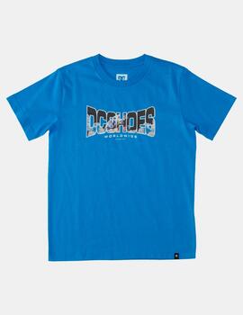 Camiseta JR DC SHOES ASTRO - French Blue