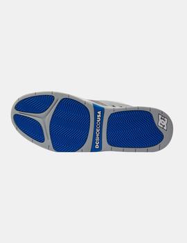 Zapatillas DC ASCEND - White/Grey/Blue