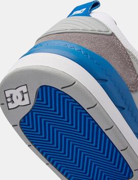 Zapatillas DC ASCEND - White/Grey/Blue