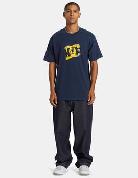 Camiseta DCSHOES PEEL IT PHOTO - Dress Blues