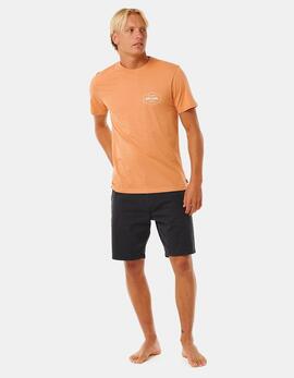 Camiseta RIP CURL STAPLER - Clay