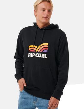 Sudadera Cap. RIP CURL SURF REVIVAL CAPTURE - Black