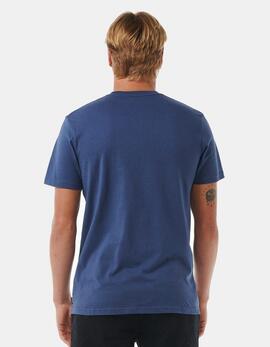 Camiseta RIP CURL SURF REVIVAL CAPTURE - Washed Navy