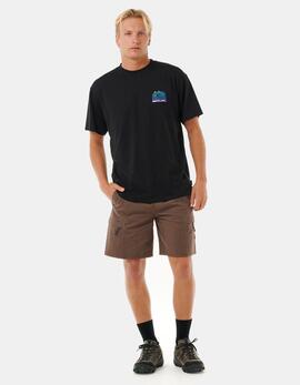 Camiseta RIP CURL VAPORCOOL SEARCH TREK - Black