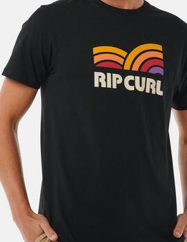 Camiseta RIP CURL SURF REVIVAL CAPTURE - Black