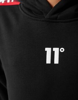 Sudadera JR RETRO TAPED - Black