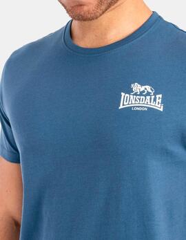 Camiseta LONSDALE WHITENESS - Navy/White